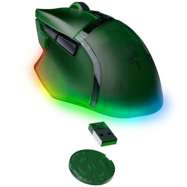  Chuột Gaming không dây Razer Basilisk V3 Pro 35K - Phantom Green 