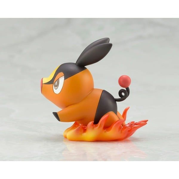  ARTFX J Pokemon Statue Touko with Pokabu - Hilda & Tepig 1/8 - Kotobukiya PV304 