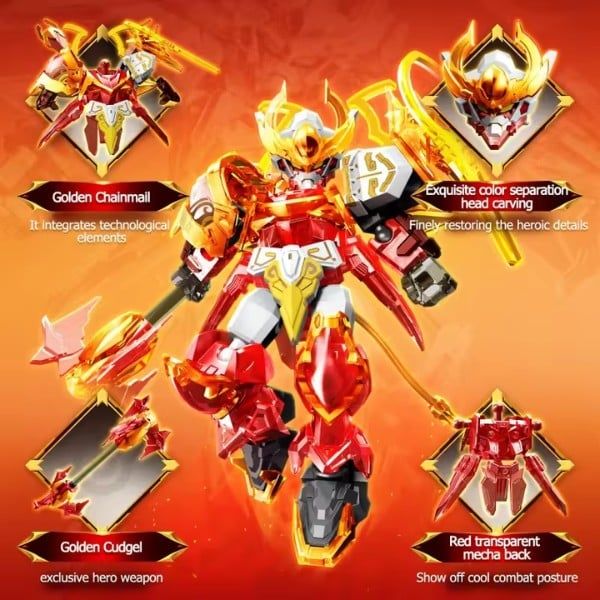  Sembo Block 900043 Hộp Mù Honor of Kings Mecha Robot - Vương Giả Vinh Diệu 
