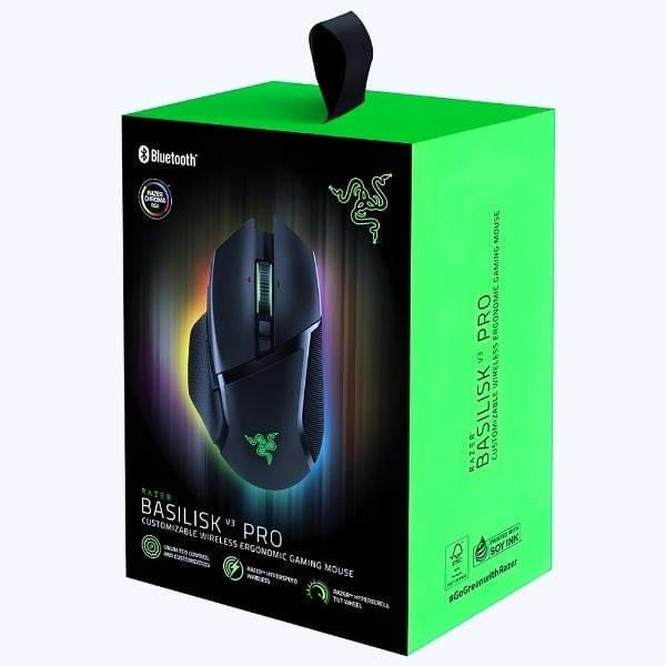  Chuột Gaming không dây Razer Basilisk V3 Pro Black RZ01-04620100-R3A1 
