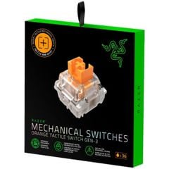 Mechanical Switches Pack - Orange Tactile Switch