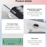  Bàn Phím Cơ Gaming Z686 RGB USB 60% 68 Phím White 