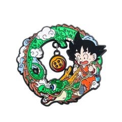 Huy hiệu kim loại Dragon Ball Goku Cưỡi Rồng