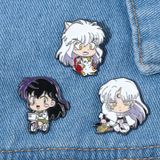  Huy hiệu kim loại Inuyasha 