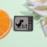  Huy hiệu kim loại Khủng Long Rớt Mạng Rex TV 