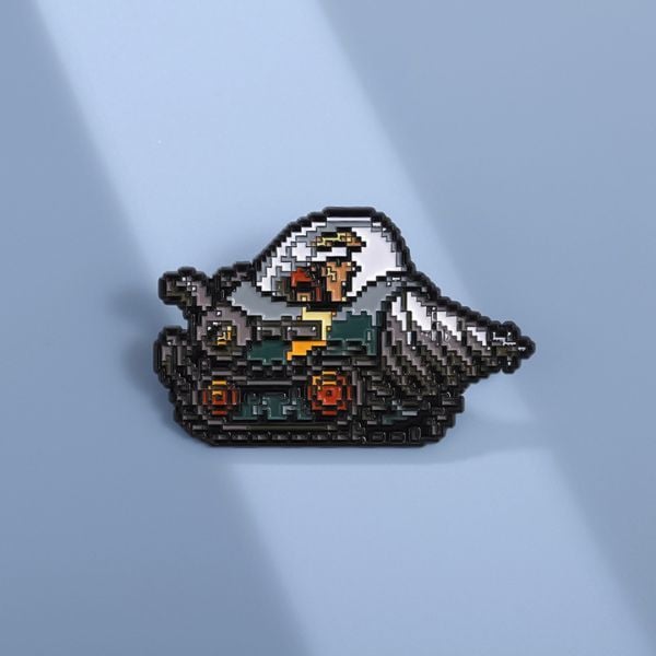  Huy hiệu kim loại Metal Slug Drill 