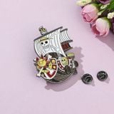  Huy hiệu kim loại One Piece - Thousand Sunny 