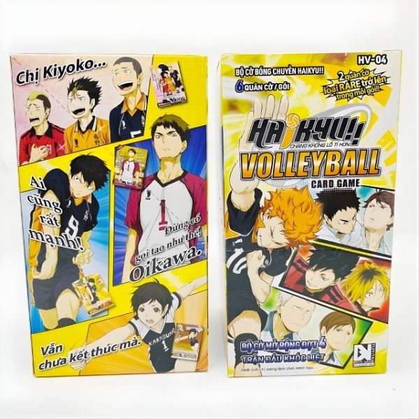 HV-04 Bài Bóng Chuyền Haikyu!! Bộ Cờ Mở Rộng Đợt 4 Trận Đấu Khốc Liệt 