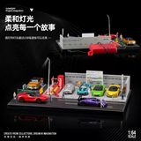  Diorama 1:64 Bãi đậu xe Nhật Bản SCJ82035 