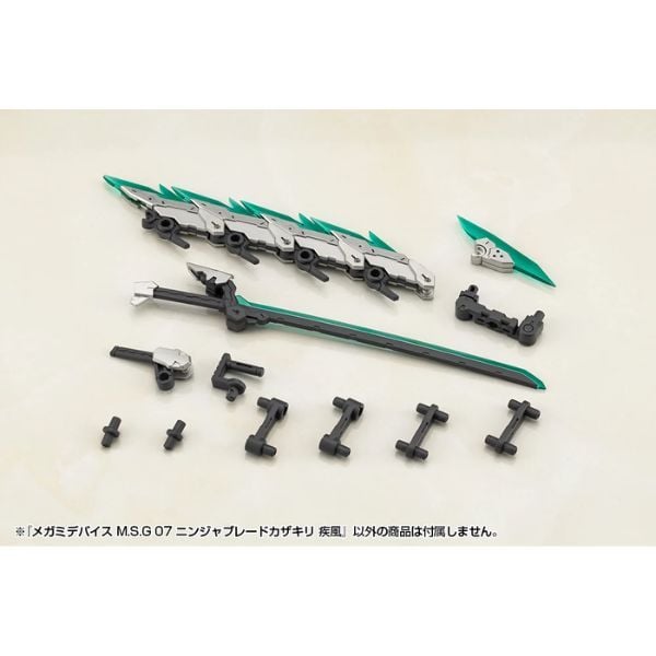 nShop bán model kit Megami Device MSG 07 Ninja Blade Kazakiri Gale - Kotobukiya KP818J Nhật Bản