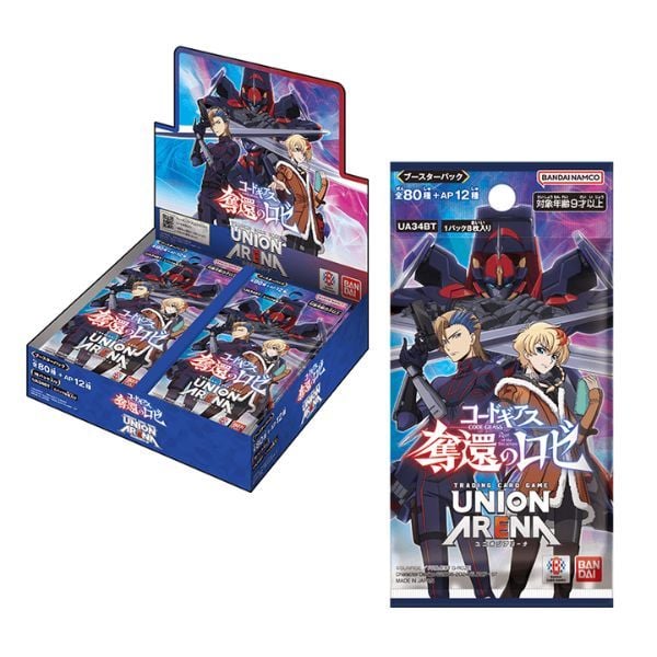 Bài Union Arena TCG UA34BT Code Geass Roze of the Recapture Booster Pack