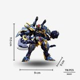  SEMBO BLOCK-900031 Model Kit Black Tortoise Huyền Vũ 