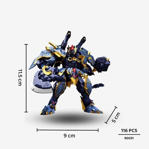  SEMBO BLOCK-900031 Model Kit Black Tortoise Huyền Vũ 