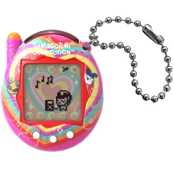 Máy nuôi thú ảo Tamagotchi Connection True Friends Heart Aura and Star Aura nhỏ nhắn, dễ cầm nắm