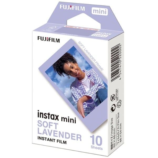 Film Instax Mini Fujifilm - Phim Chụp Ảnh Lấy Liền - Soft Lavender - 10 Tấm