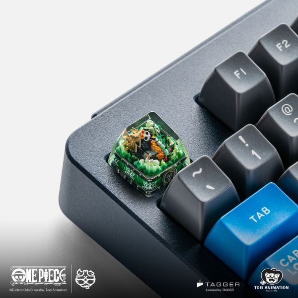  One Piece Artisan Keycap Collection 2 Brook SAR1 Profile - Dwarf Factory 