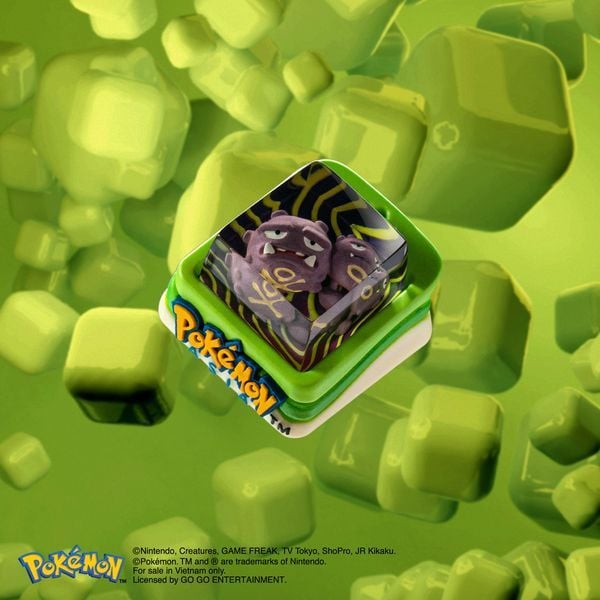 nShop bán Pokemon Artisan Keycap Weezing SEM Profile - Dwarf Factory bản quyền chính hãng giá tốt