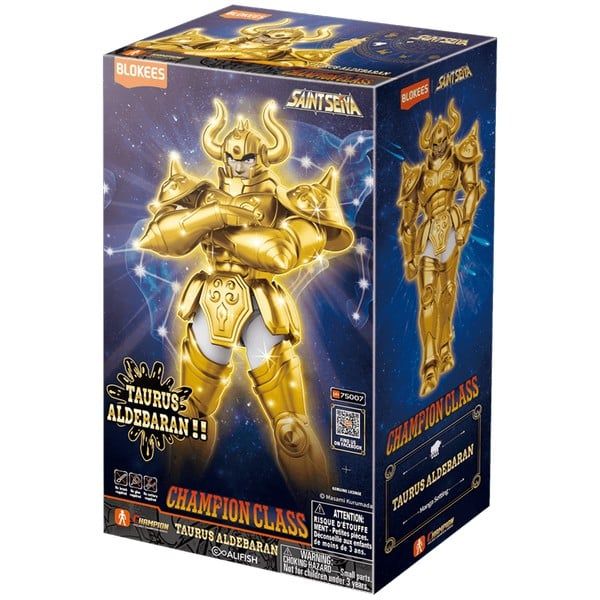 Blokees Figures Saint Seiya Champion Class CC06 Taurus Aldebaran 75007 