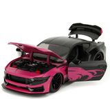  Xe Mô Hình JADA TOYS Pink Slips 2024 Ford Mustang Dark Horse 1:24 