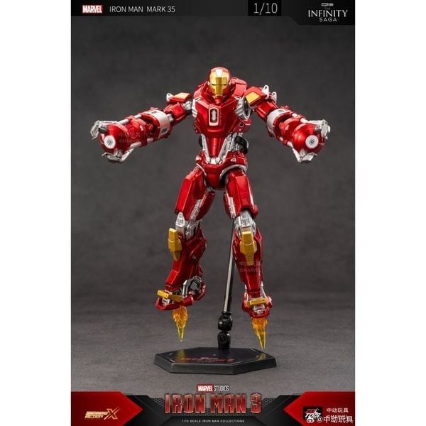  Mô hình Marvel - Iron Man MK35 - ZD Toys - ZM68 