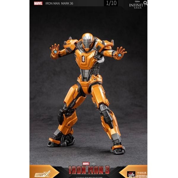 Marvel Iron Man MK36 ZD Toys ZM69 figure chính hãng, giá tốt, mua ngay tại nShop uy tín