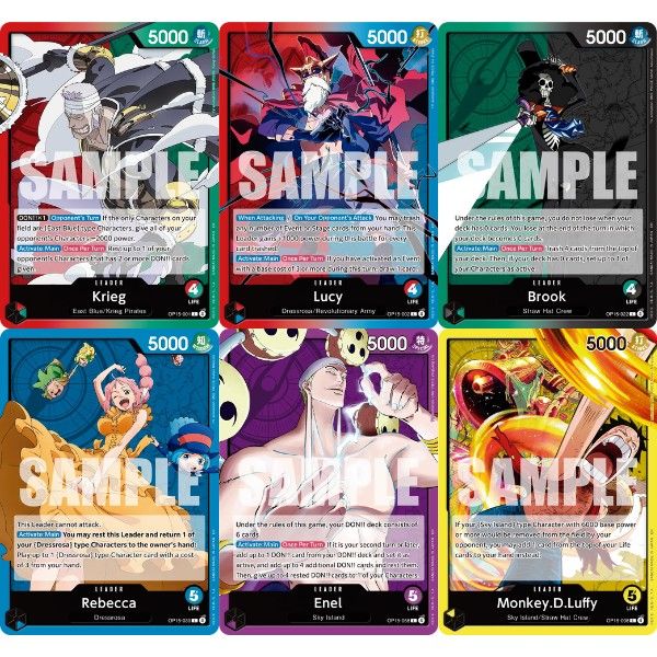  Thẻ bài One Piece Card Game OP15-EB04 Adventure On Kami's Island Booster Pack tiếng Anh 