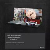  Diorama 1:64 Kèm Hộp Trưng Bày - Đường Hoa Anh Đào 