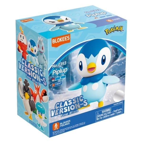  Mô Hình Blokees Pokemon Classic Ver S Piplup 74017 