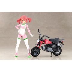 Megami Device PUNI MOFU RACING MAO kèm xe Honda Z50J-1 Monkey - Kotobukiya KP878