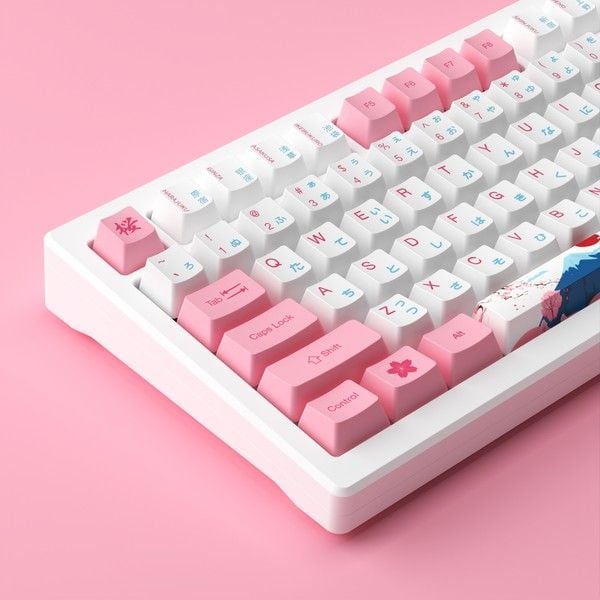  Bàn phím cơ AKKO MOD007B-HE PC Tokyo Sakura Pink Magnetic Switch 