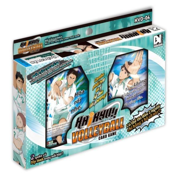  HVD-04 Bài Bóng Chuyền Haikyu!! Bộ Cờ Cơ Bản - Phiên Bản Tiến Đến Vòng Toàn Quốc 