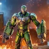  Mô hình trang trí Marvel - Iron Man MK26 - ZD Toys - ZM65 
