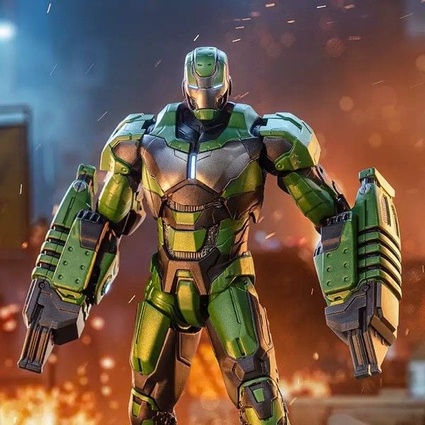 nShop bán Mô hình trang trí Marvel - Iron Man MK26 - ZD Toys - ZM65 bản quyền chính hãng Marvel MCU