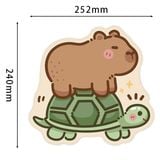  Lót Chuột Trang Trí Bo Viền Capybara Vol 1 