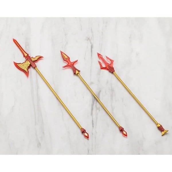  M.S.G. Virtuous Style 11 Pole Weapon Set Flamerite Ver - Kotobukiya GE011 