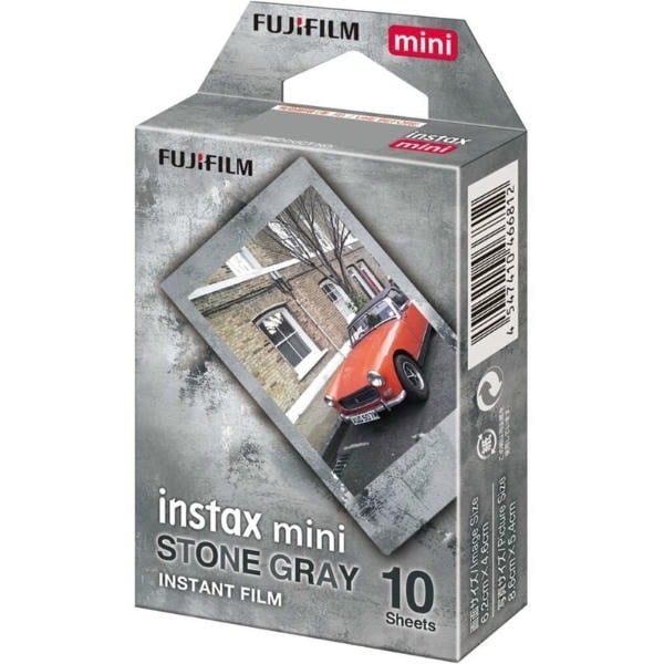 Film Instax Mini Fujifilm - Phim Chụp Ảnh Lấy Liền - Stone Gray - 10 Tấm