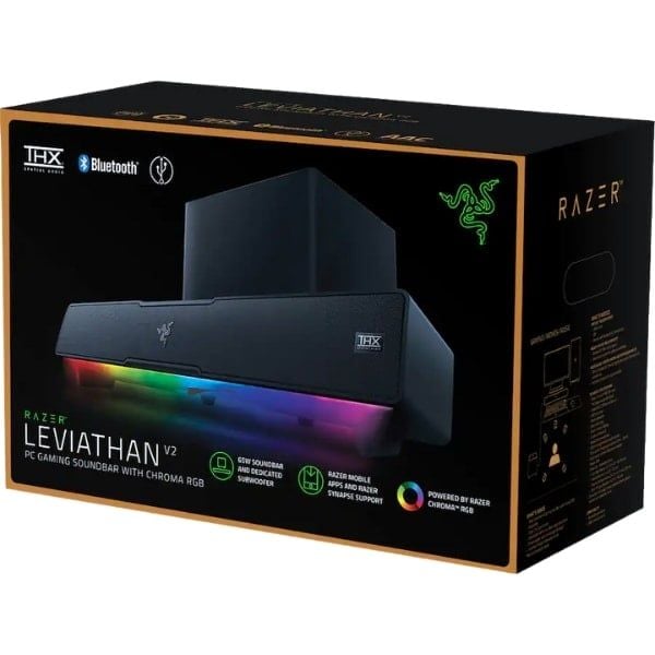  Loa Soundbar Gaming Razer Leviathan V2 kèm Subwoofer - RZ05-03920100-R3V1 