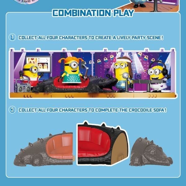  Mô Hình Blokees preCOOL Minions 07 Kevin Singer 74853 