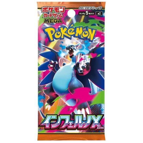  Thẻ bài Pokemon TCG M2 Inferno X Booster Pack Tiếng Nhật 
