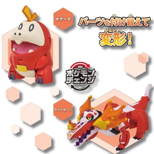 Mô hình Pokemon Fuecoco Skeledirge Bandai chính hãng Nhật Bản