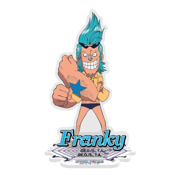  Mô Hình Standee Acrylic Chibi One Piece - Franky 