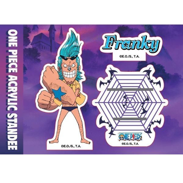  Mô Hình Standee Acrylic Chibi One Piece - Franky 