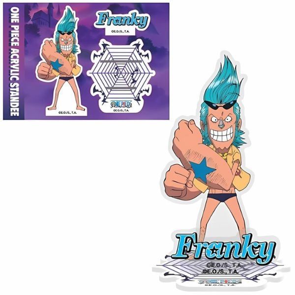  Mô Hình Standee Acrylic Chibi One Piece - Franky 