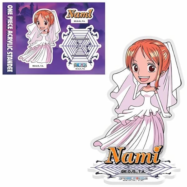  Mô Hình Standee Acrylic Chibi One Piece - Nami 