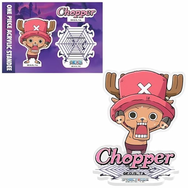  Mô Hình Standee Acrylic Chibi One Piece - Chopper 