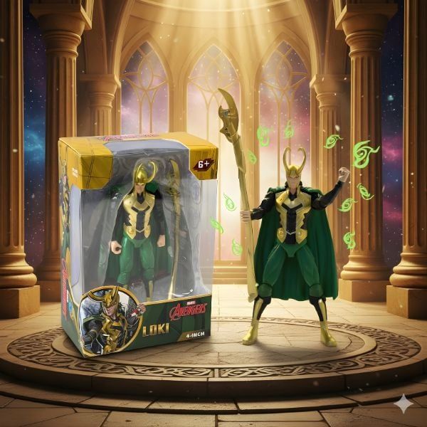 Mô hình Marvel - Avengers - Loki (4 Inch) - ZD Toys - ZC30 bán chính hãng tại nShop