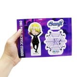  Mô Hình Standee Acrylic Chibi One Piece - Sanji 