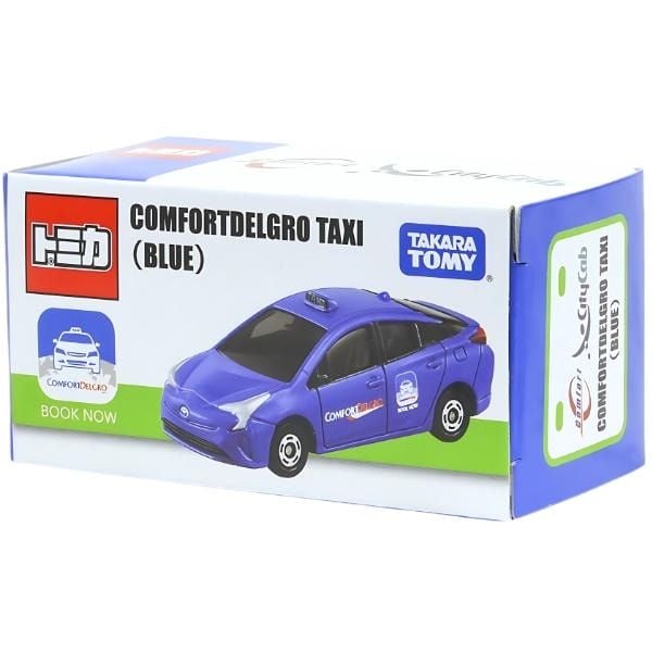 xe mô hình tomica toyota prius comfort singapore taxi blue chính hãng