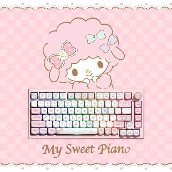  Bàn phím cơ AKKO Piano Sweet 5075 V5 