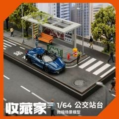 Diorama 1:64 Trạm dừng xe bus SCJ82010
